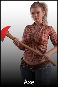 Carol Ray - Main Outfit w/ Axe (The Genesis Order Carol Ray - Main Outfit w/ Axe