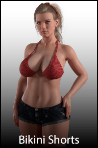 Carol Ray - Bikini w/ Jean Shorts (The Genesis Order) Carol Ray - Bikini w/ Jean Shorts