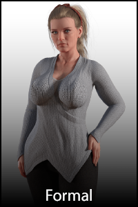 Carol Ray - Formal Outfit (The Genesis Order) Carol Ray - Formal Outfit