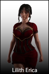 Lillian Wilkes - Lilith Possessing Erica Main Outfit (The Genesis Order) Lillian Wilkes - Lilith Possessing Erica Main Outfit